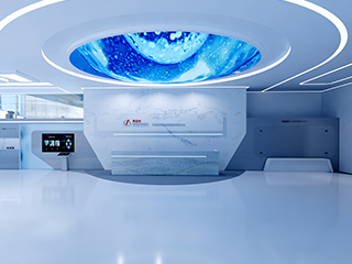 福州百事達企業展廳設計